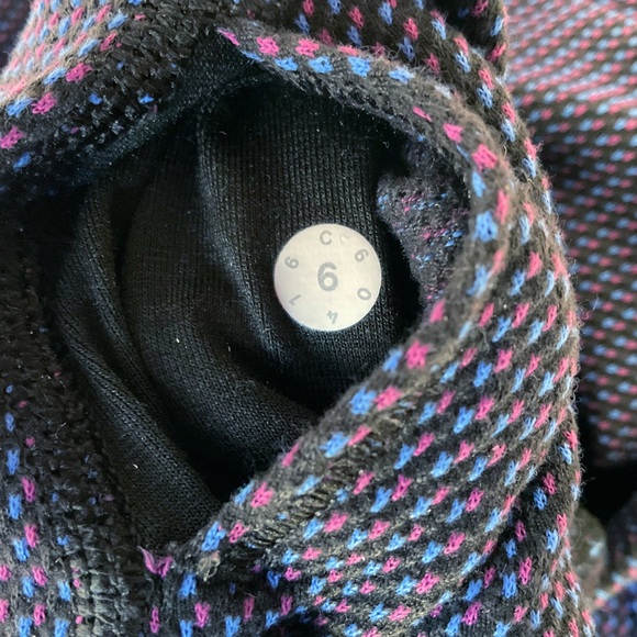 Lululemon Wunder Under Luon Hi-Rise Pant in Teeny Check Black Cerulean B… - Picture 7 of 7